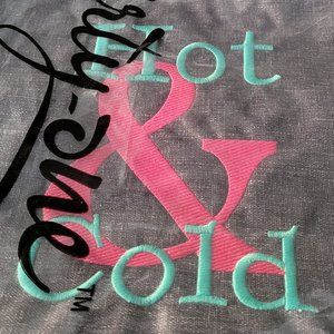 Thirty- one Tote-Ally Thermal - Charcoal Crosshatch Personalized - Hot & Cold